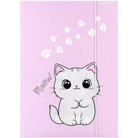 Teczka z gumką A4 KOTEK PLUSZ 559723 STARPAK