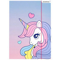 Teczka z gumką A4 UNICORN 553546 STARPAK