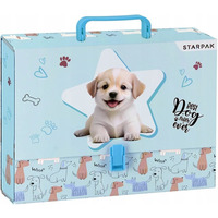 Teczka z rączką A4/50mm CUTIES DOGGY 559322 STARPAK