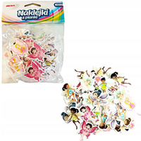 Naklejki z pianki wróżki 35szt. PVC67 BREWIS