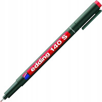 Marker niezmywalny do folii 0, 3mm czerwony 140S/002/CZ ED EDDING