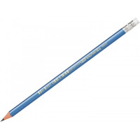 Owek drewniany Evolution TRIANGLE z gumk BIC trjktny 964849