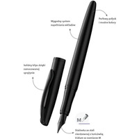 Piro wieczne Jazz Noble Elegance CARBON etui PELIKAN 821834
